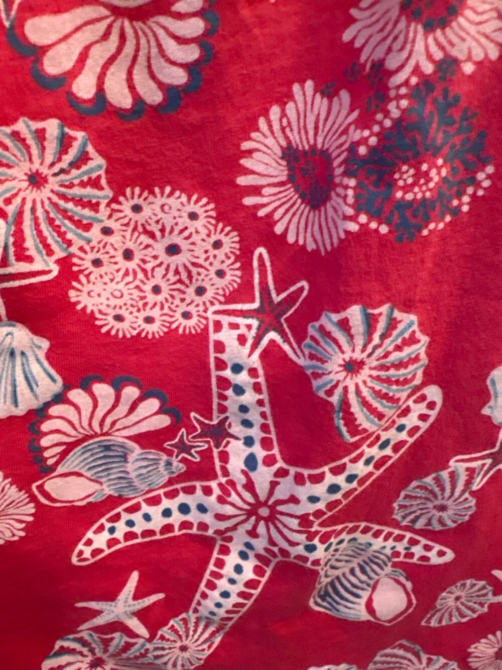 iCantoo Pink Seashell Starfish Sundress Beach Cover Up Dress M USA - Picture 2 of 5